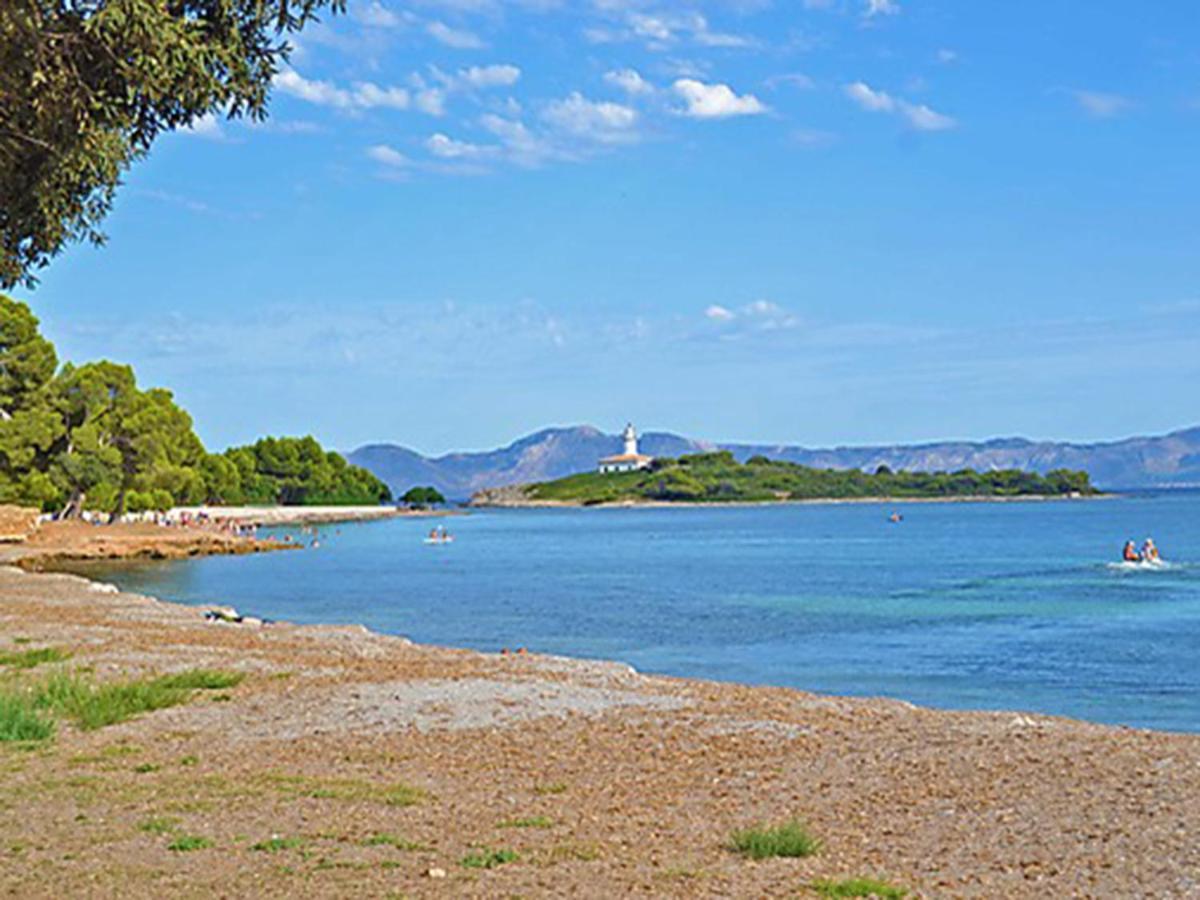 Alcanada Torre Mayor, Solo 50 Metros Del Mar Alcudia  Exterior foto